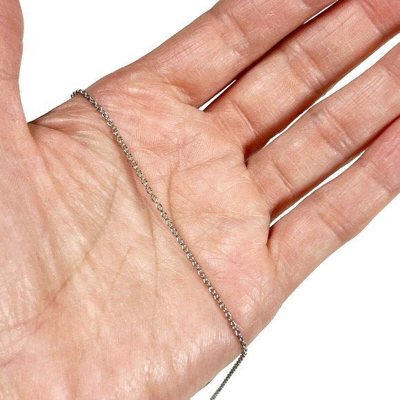 Sterling Silver 925 Black Onyx Cabochon Pendant Necklace Scroll Filigree New - Picture 7 of 13